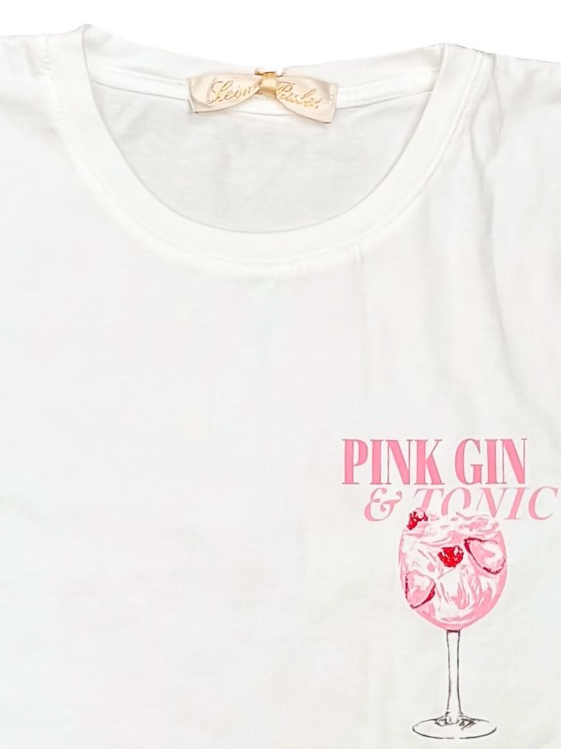 T shirt Pink Gin