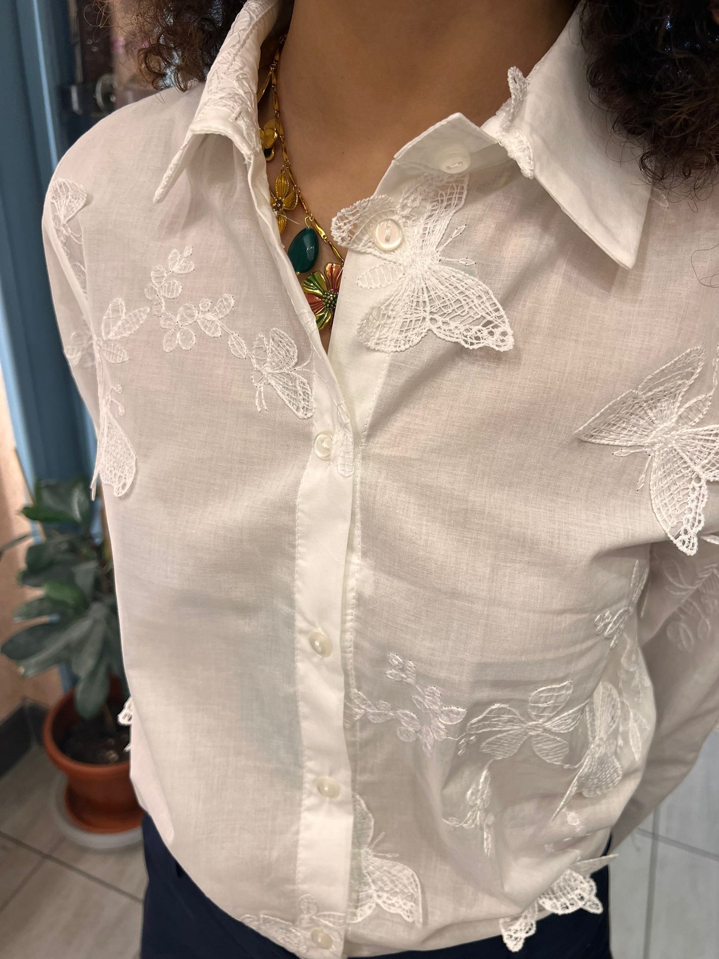 Camicia farfalla