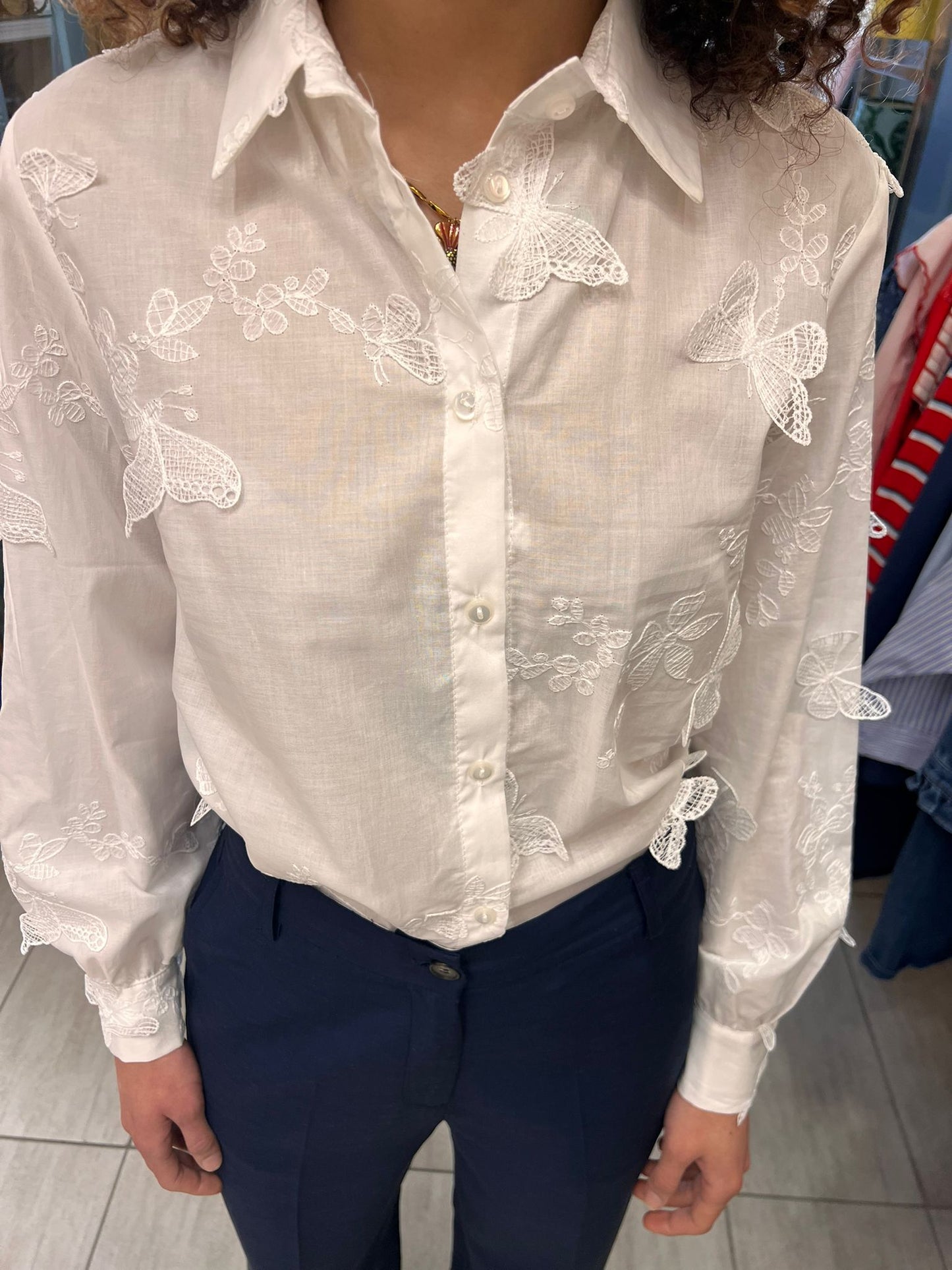 Camicia farfalla